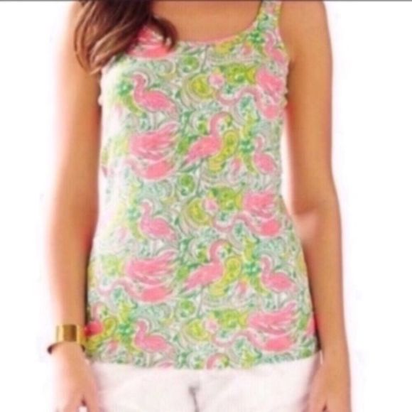 Lilly Pulitzer Hot Wings Tabbie Tank Top - Picture 11 of 11